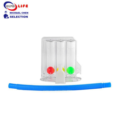 Simulation Medical Training Supplies Equipment 3 Ball Spirometer Breathing Exerciser