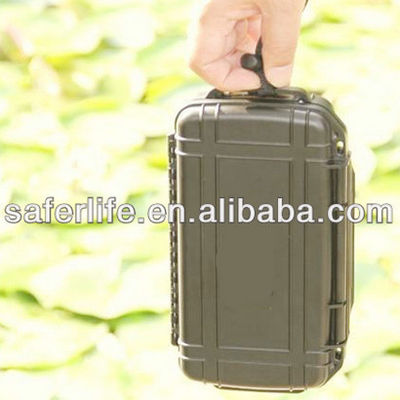 Passed IP 68  test ABS waterproof  case for diver  keep goods  dry  tool holder  with strap  ABS storage  box