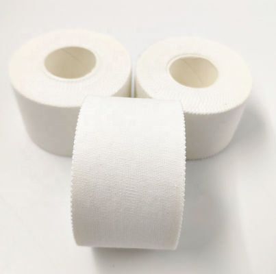 White Cotton rigid tape adhesive rigid strapping tape rayon sports tape