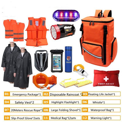 New Product Survival Gear Kit Emergency And Equipment Rescue Outdoor Medical full set First Aid Bag