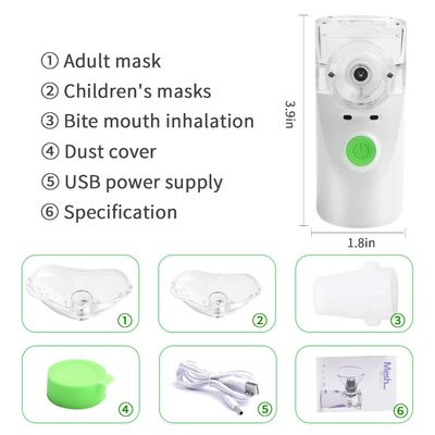 Home Care Asthma Cough Special Nebulizer Factory Direct Portable Nebulizer Medical Equipment
