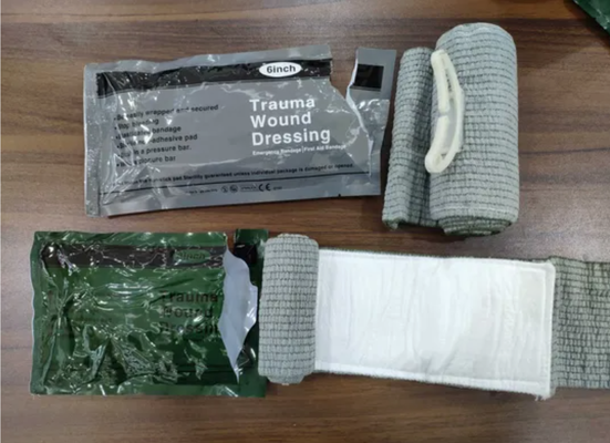 Israeli Emergency Trauma Dressing 4 6 Inch Compression Bandage For Tactical First Aid Kit
