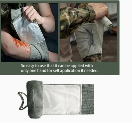 Israeli Emergency Trauma Dressing 4 6 Inch Compression Bandage For Tactical First Aid Kit