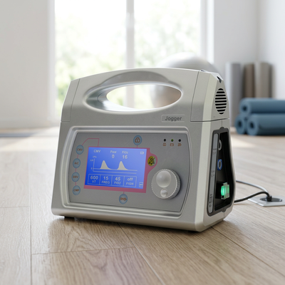 JOGGER Digital Transport Ventilator With 8H Backup Battery 5 Alarm System Oxygen Concentration Monitoring Emergency Rescue