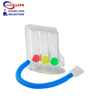 Simulation Medical Training Supplies Equipment 3 Ball Spirometer Breathing Exerciser
