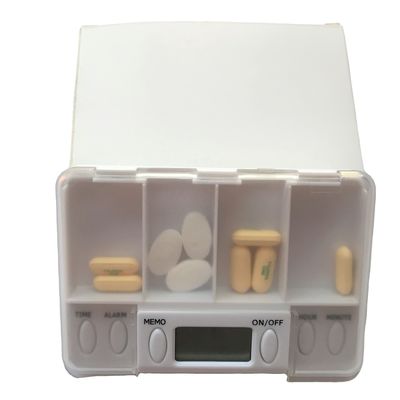 Wholesale Electric Digital Pill Box Case With Alarm Weekly Pill Case Pill Container