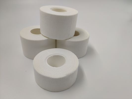 White Cotton rigid tape adhesive rigid strapping tape rayon sports tape