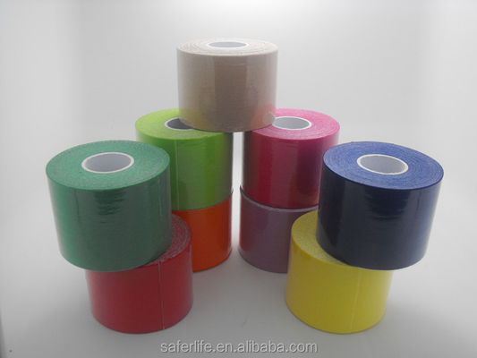 Sports strapping tape 5m x 5cm Kinesiology Tape,Waterproof Elastic Physio Therapy Muscle Tape