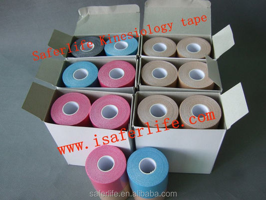 Sports strapping tape 5m x 5cm Kinesiology Tape,Waterproof Elastic Physio Therapy Muscle Tape