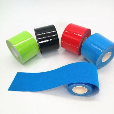 Wholesale Stock Available Sport Athlete Therapy Tape 5cm X 31.5m Elastic Medical Tape Bandages  Black Kinesiology Tape