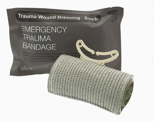 Israeli Emergency Trauma Dressing 4 6 Inch Compression Bandage For Tactical First Aid Kit